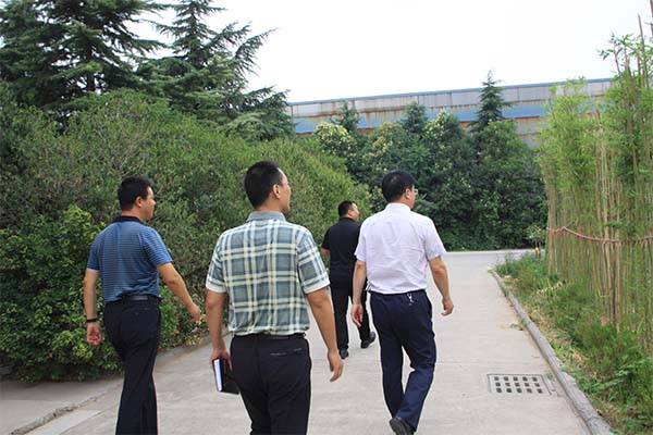 新乡经开区领导刘书记一行再顾合乐HL8